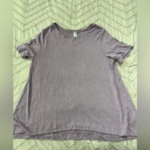 Old Navy Mauve Short Sleeve Tee